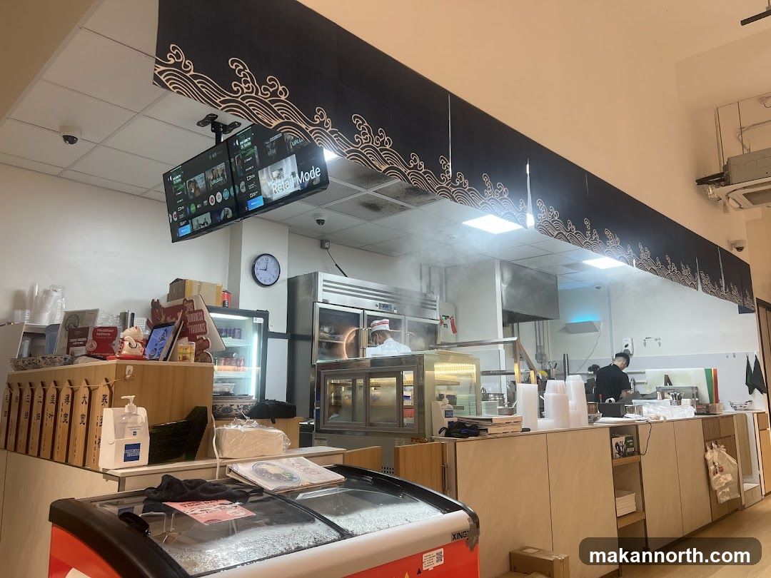 Restaurant Kitchen and Counter