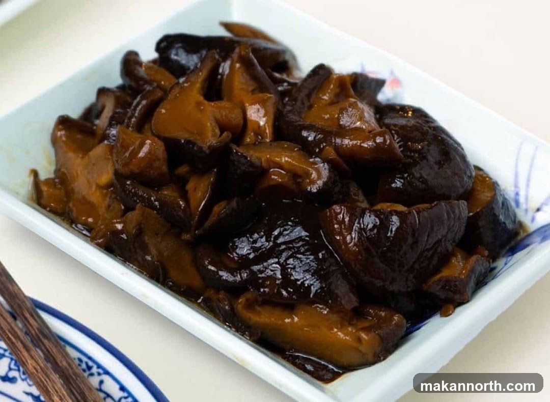 Braised Shiitake Mushrooms