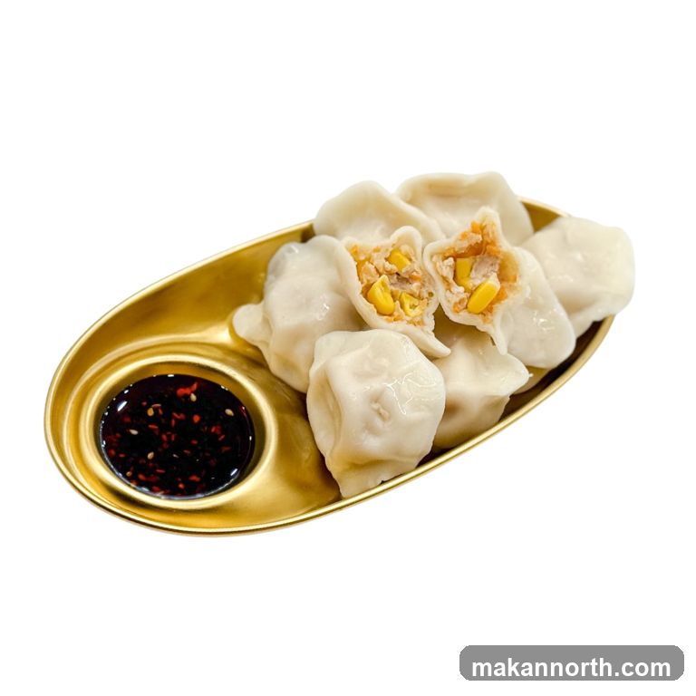 Corn and Pork Dumplings