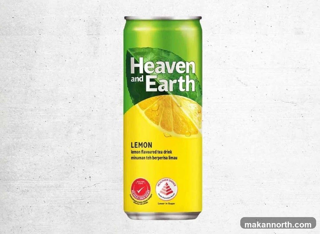 Heaven and Earth Lemon Flavoured Tea Drink