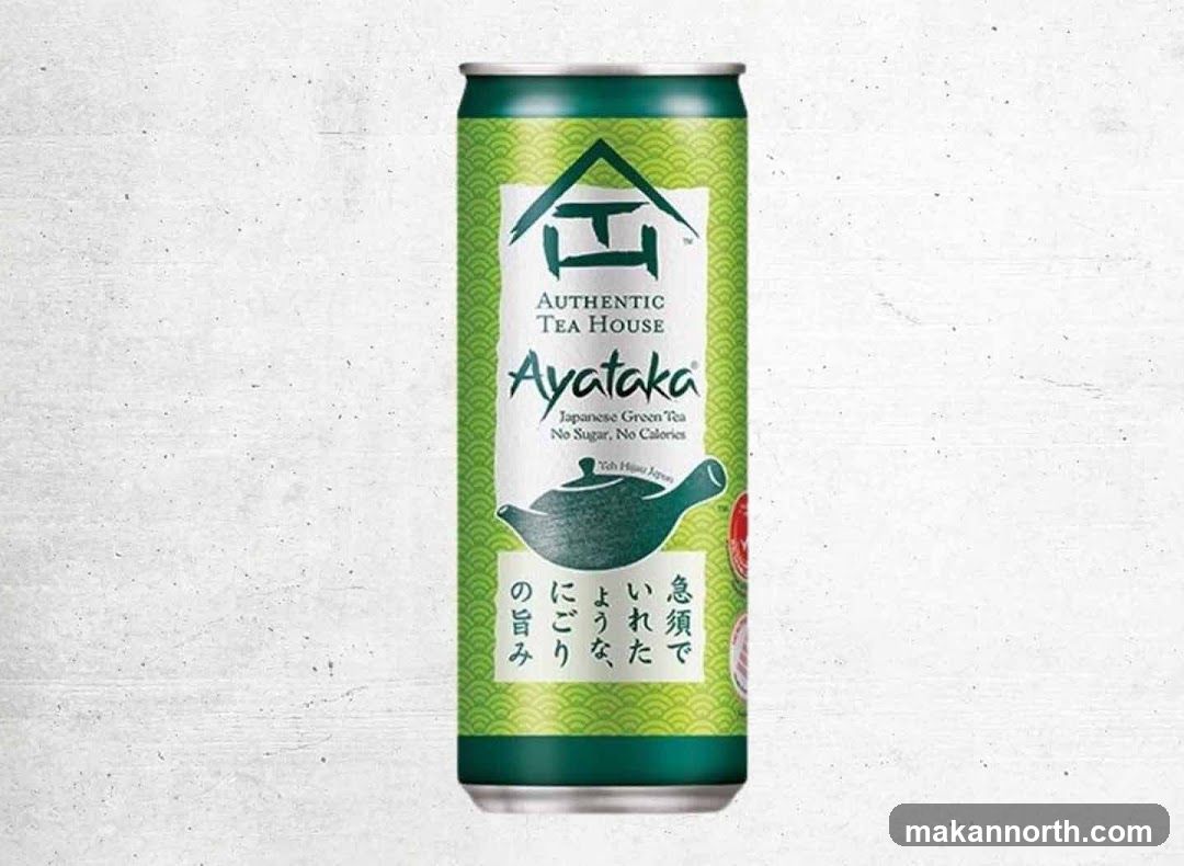 Ayataka Japanese Green Tea Can