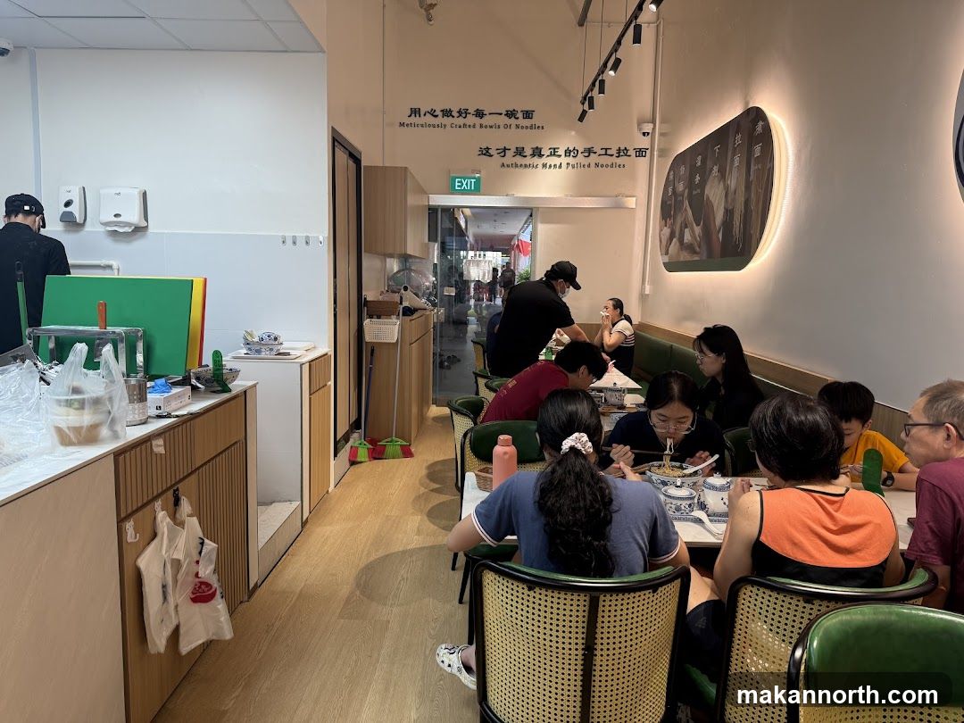 Noodle Restaurant Interior