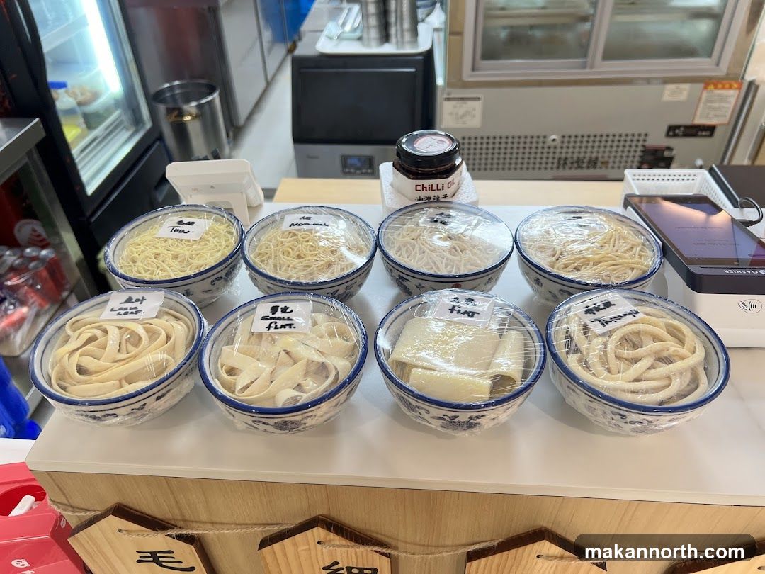 Noodle Variety Display