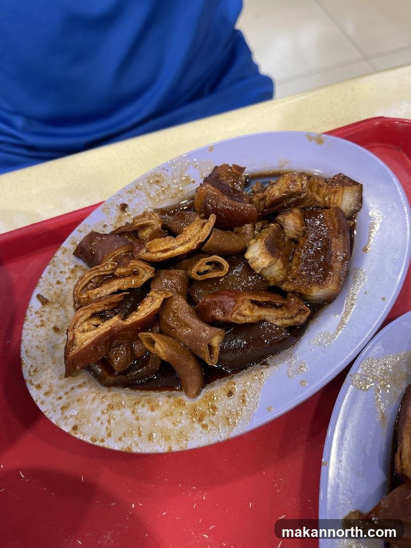 Braised Pork and Intestines