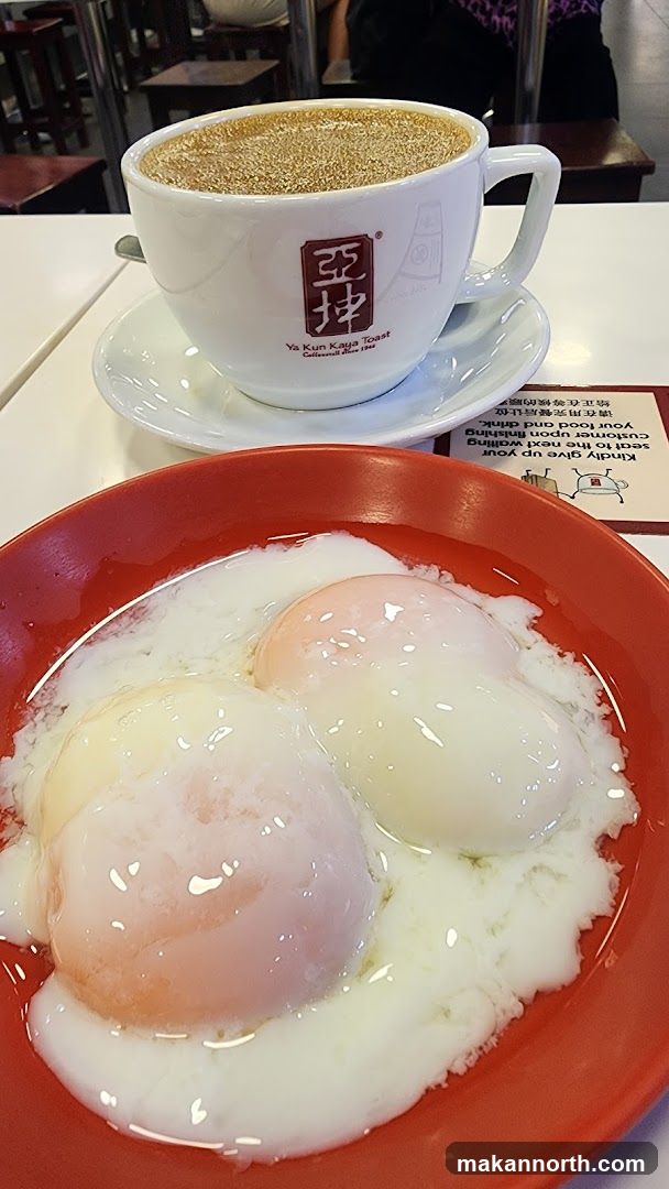 Ya Kun Kaya Toast Coffee and Soft Boiled Eggs