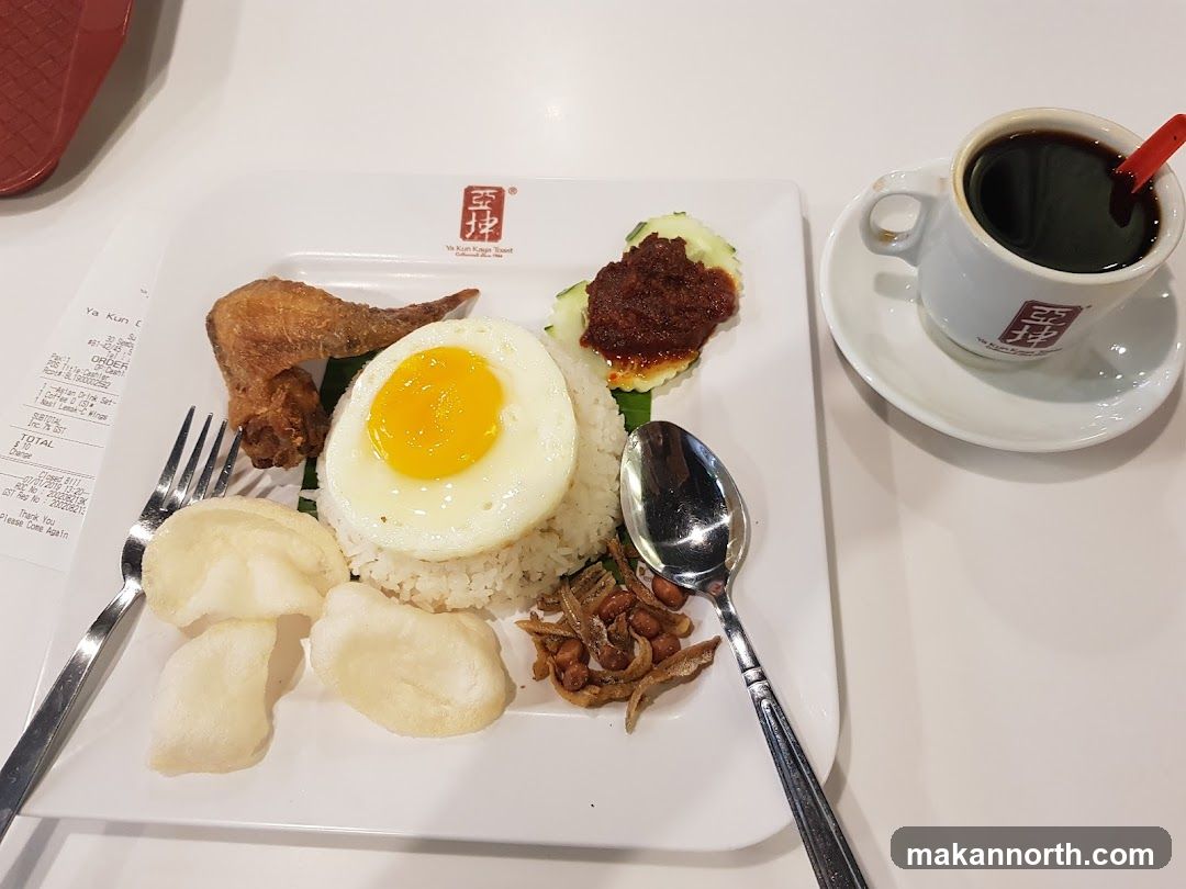 Nasi Lemak and Coffee