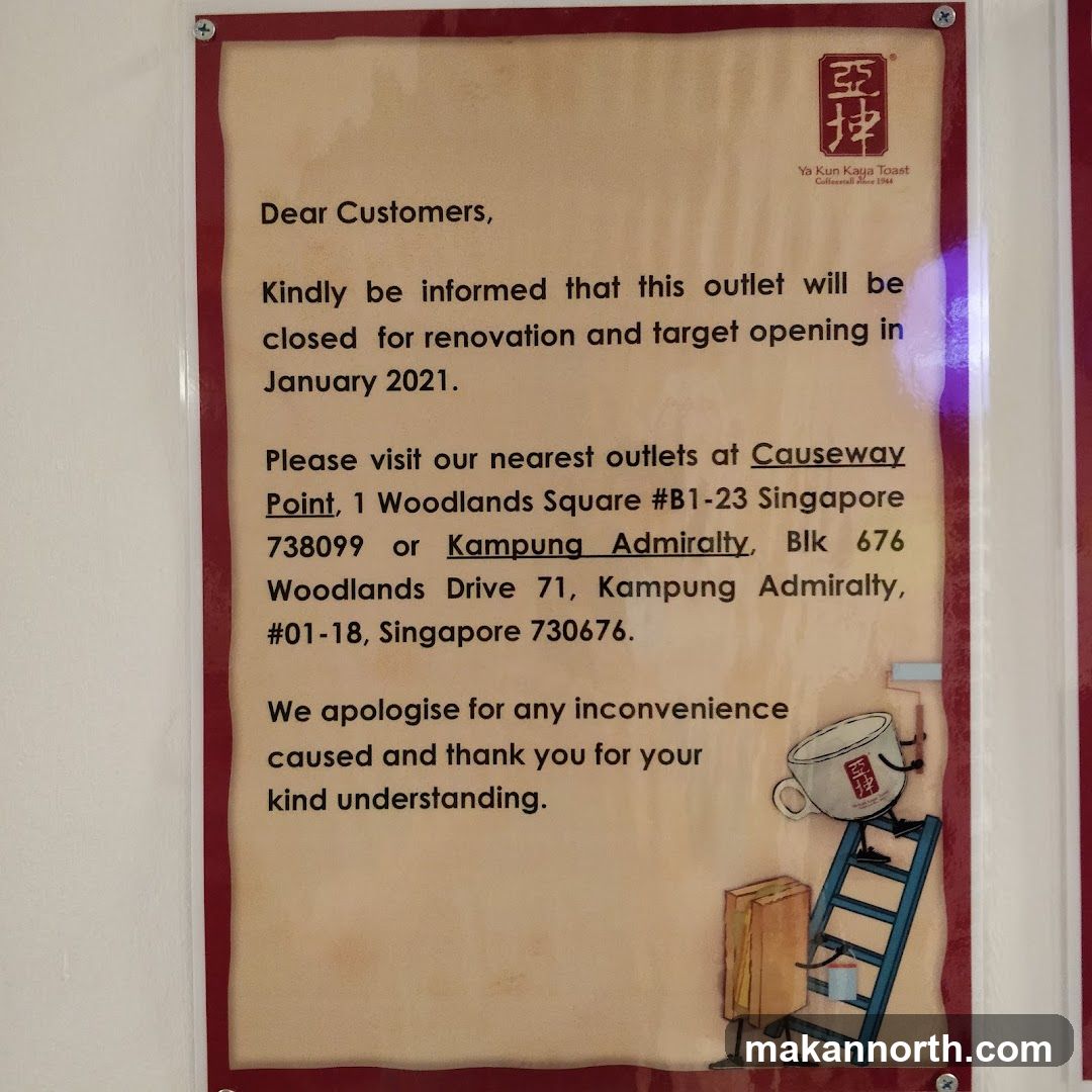 Renovation Notice