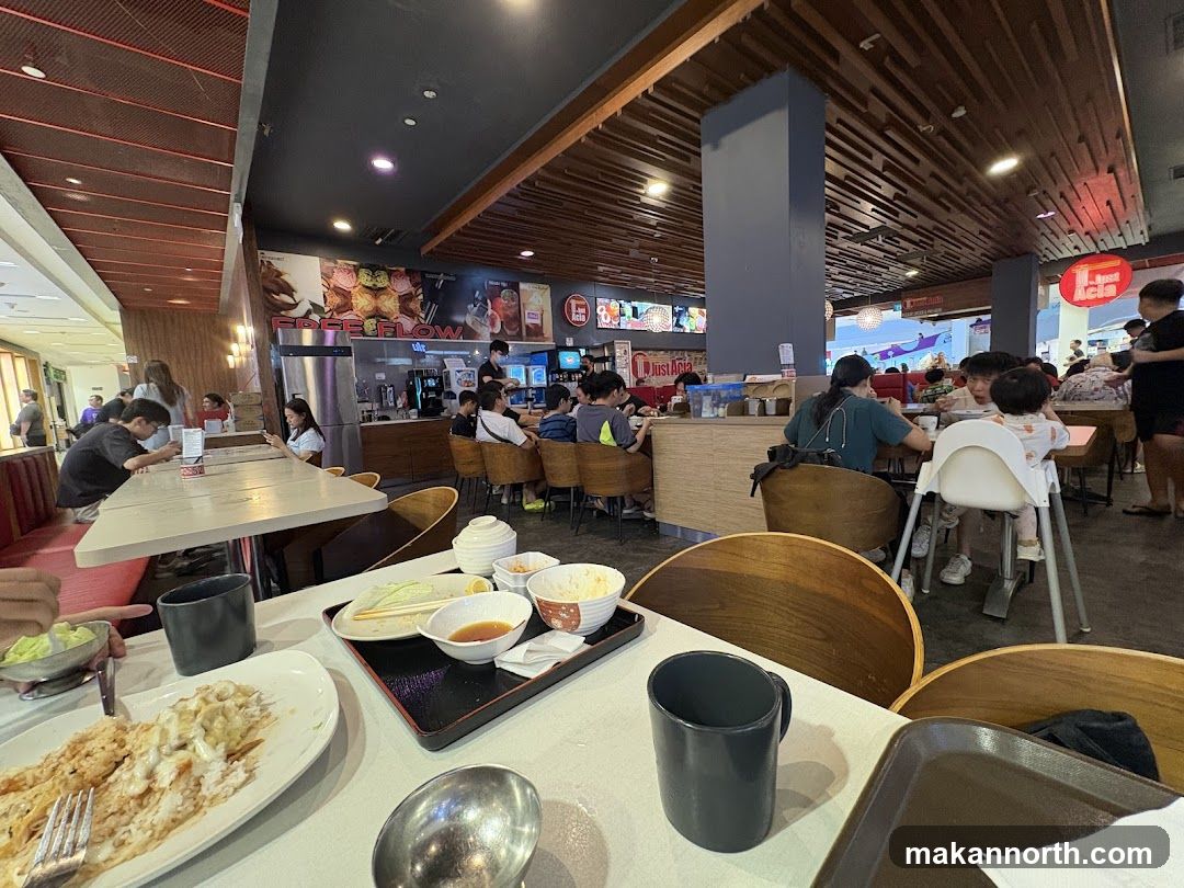 Restaurant Interior with Diners
