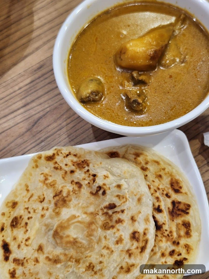 Roti Canai with Curry