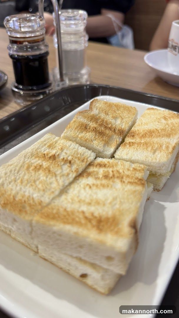 Toast with Condiments