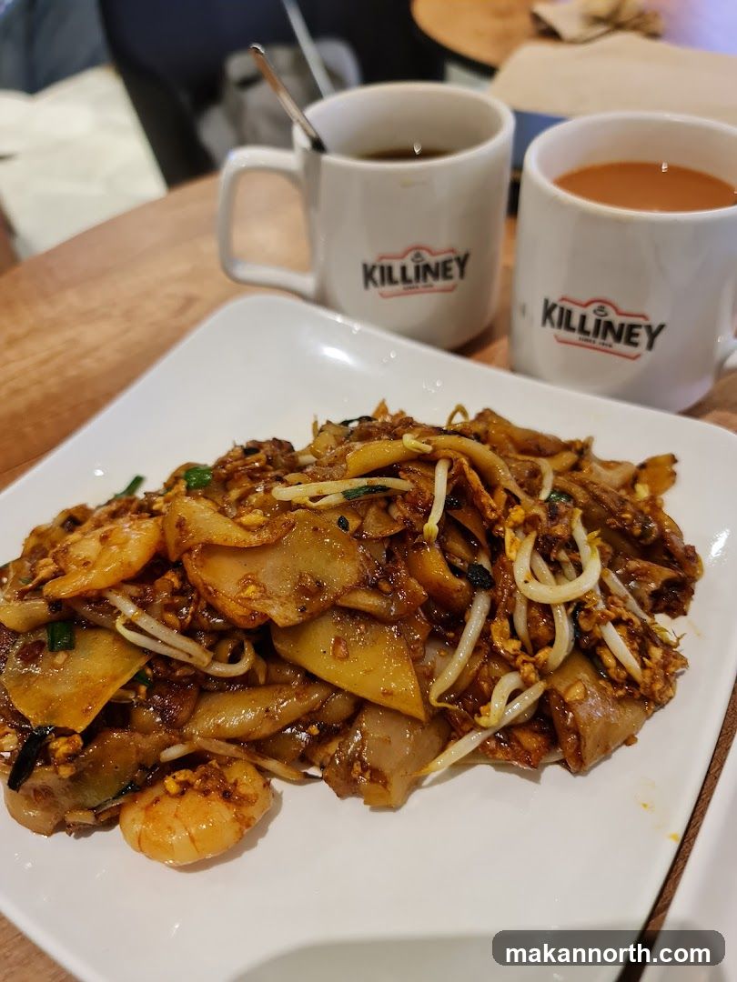 Char Kway Teow with Coffee