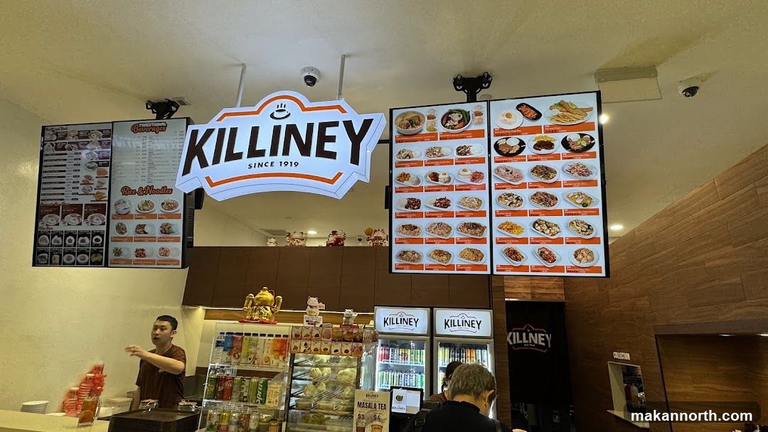 Killiney Restaurant Menu