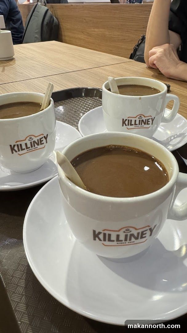 Three cups of coffee