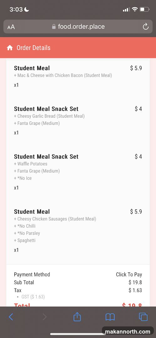 Order Details