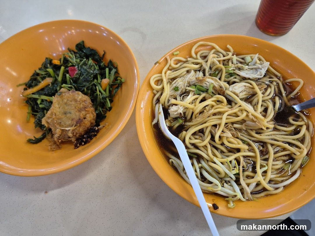 Noodles and Side Dish