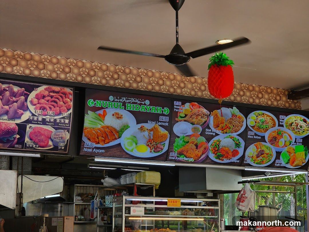 Food Stall Menu