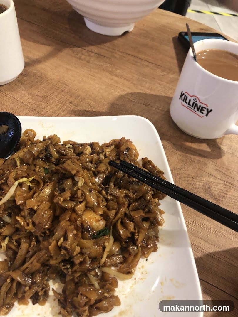Char Kway Teow and Coffee