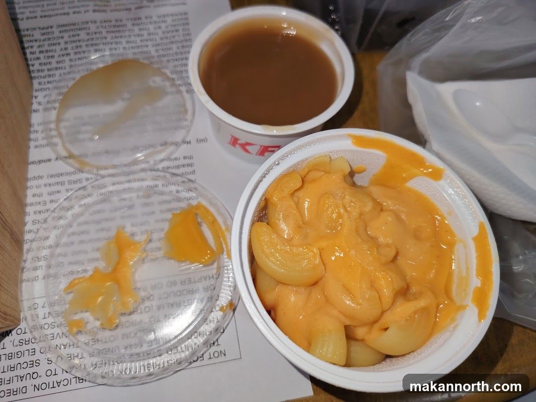 KFC Mac and Cheese and Gravy