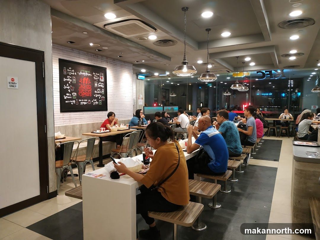 Restaurant Interior with Diners