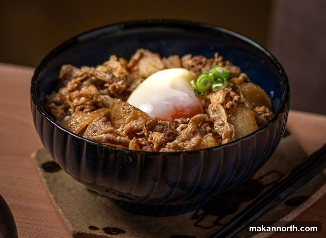 Beef and Egg Rice Bowl