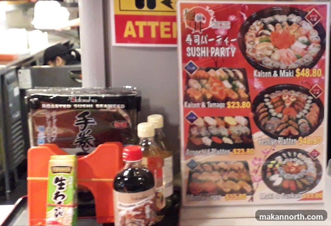 Sushi Party Menu