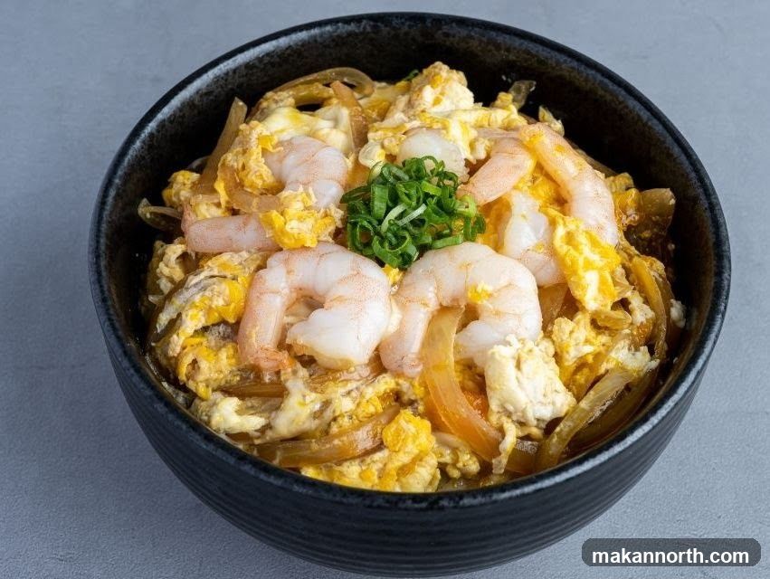 Shrimp and Egg Rice Bowl