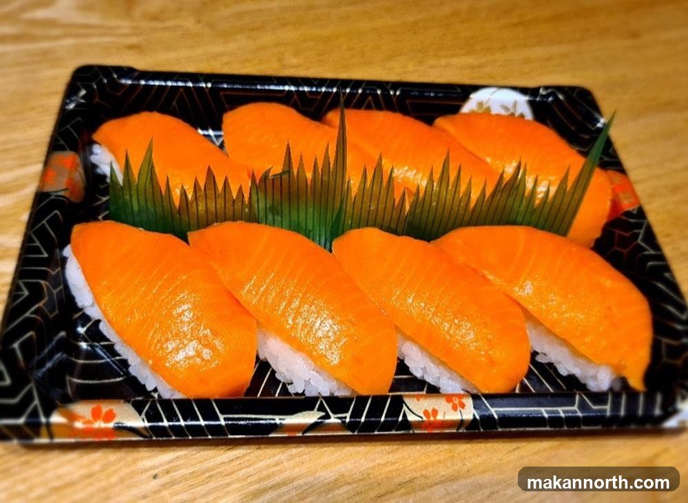 Salmon Nigiri Sushi
