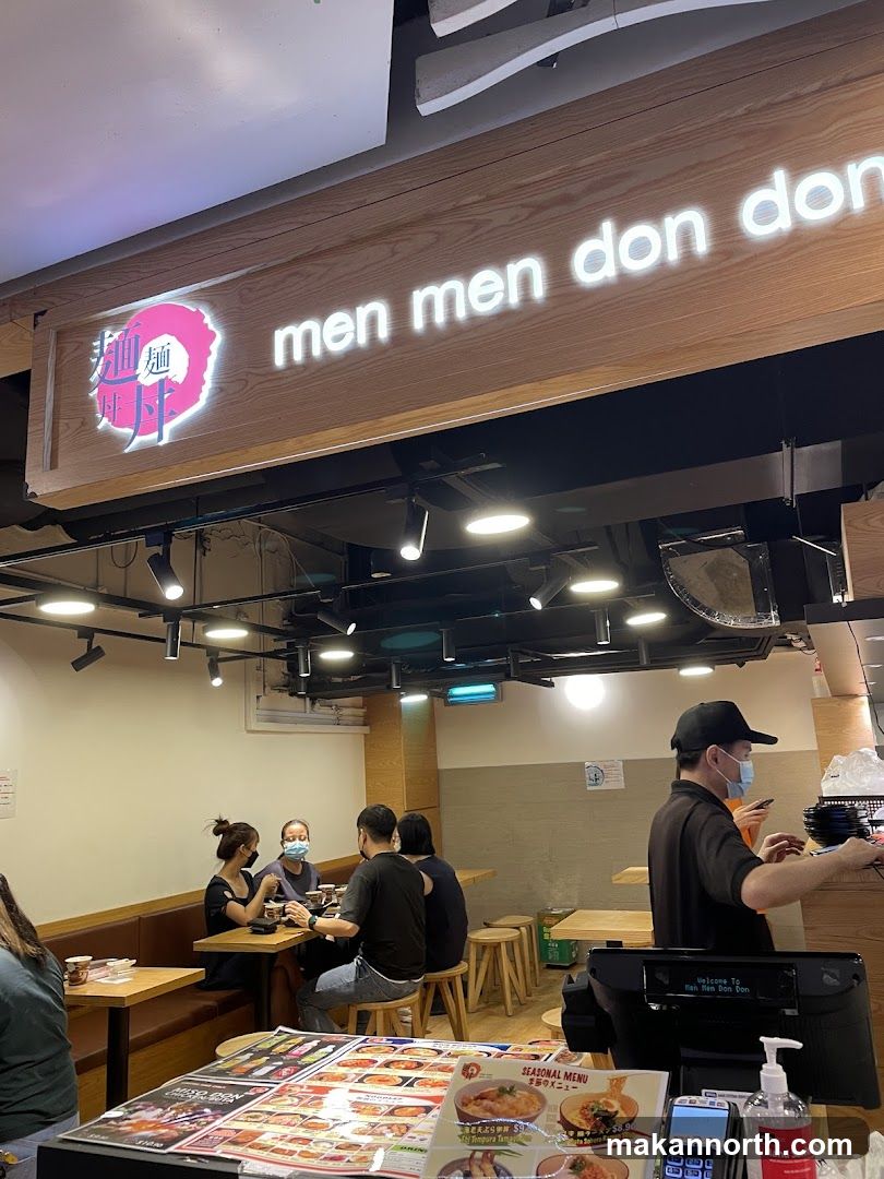 Restaurant Interior with Signage