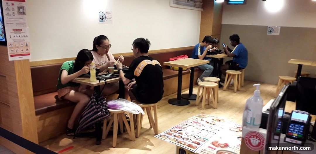 Diners at a Casual Restaurant
