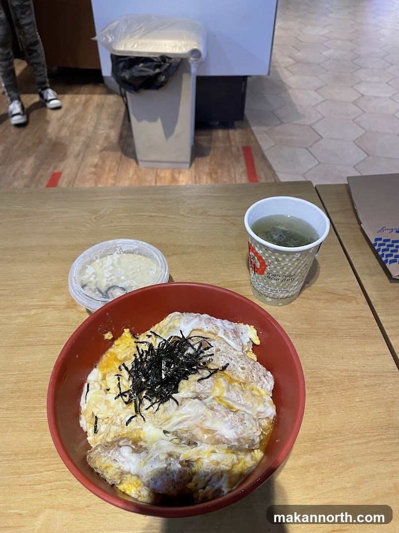 Katsudon and Soup