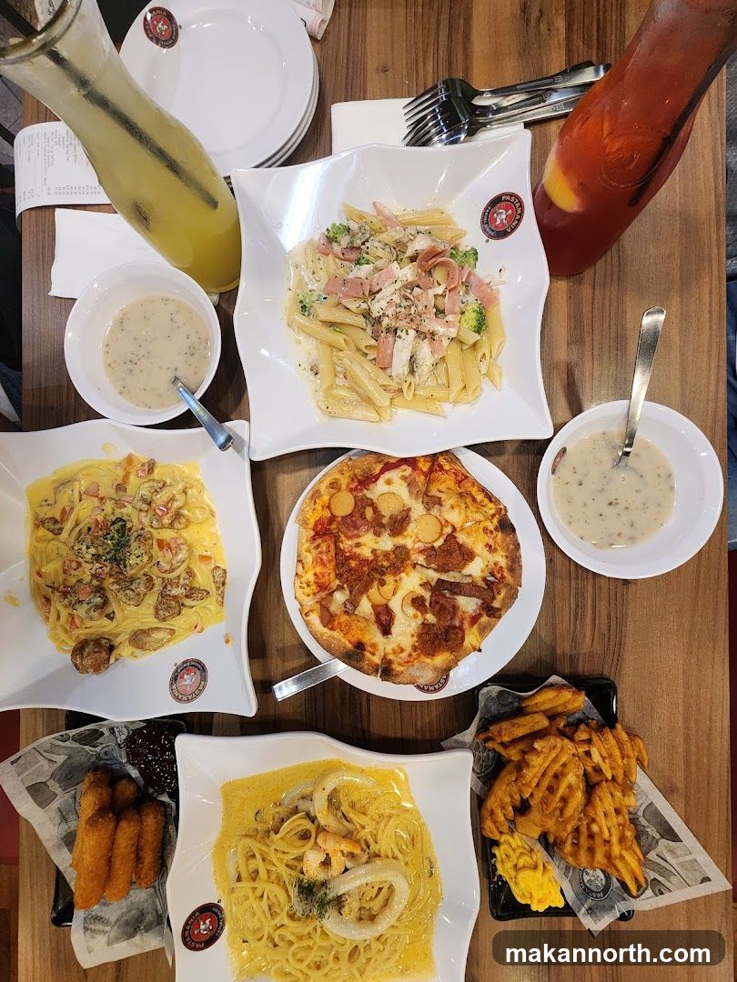 Table Full of Food