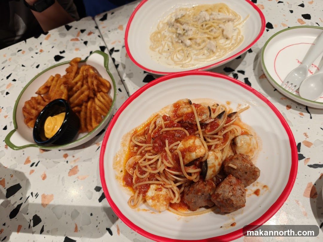 Pasta and Fries