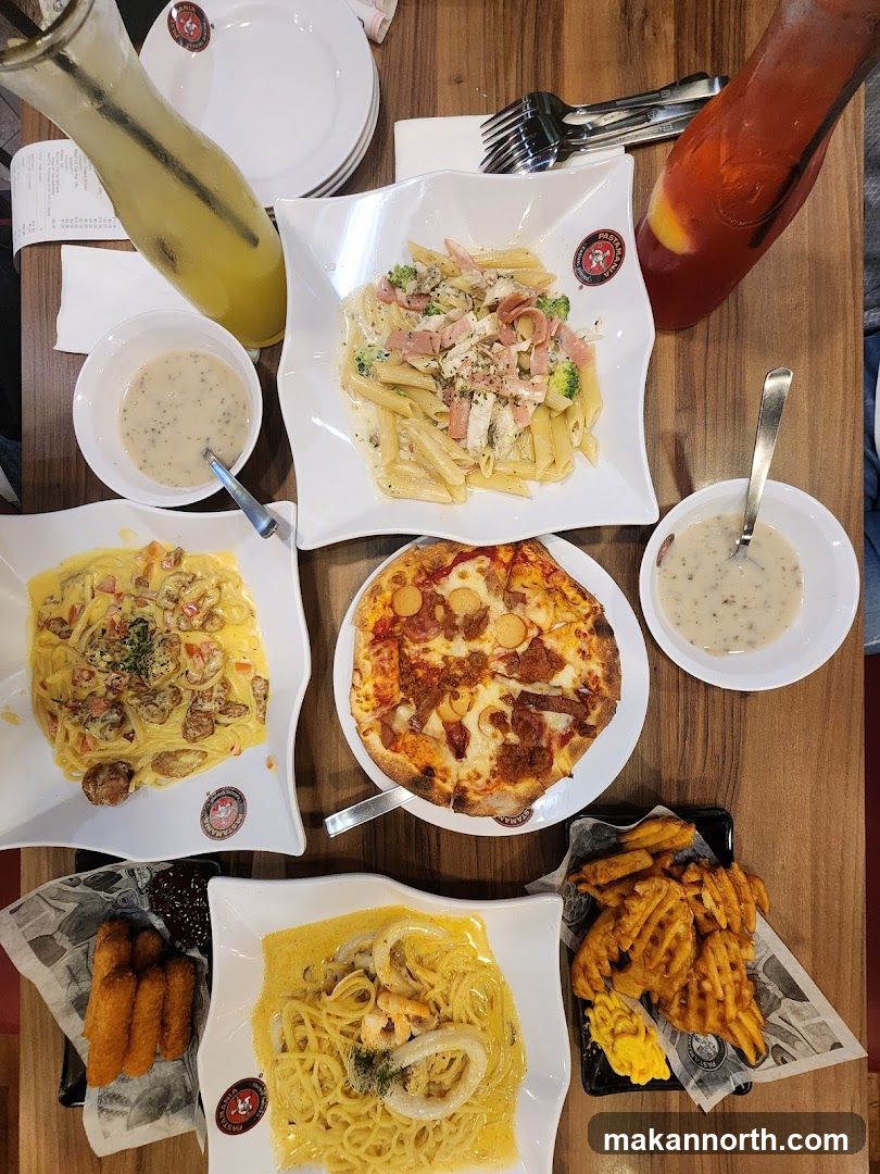 Assortment of Italian Dishes
