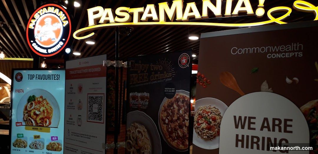 Pastamania! Restaurant Signage