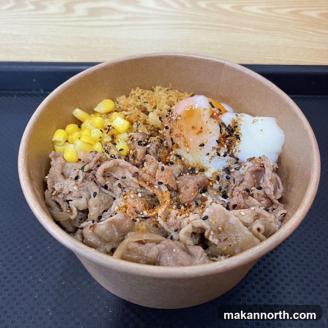Beef and Egg Rice Bowl