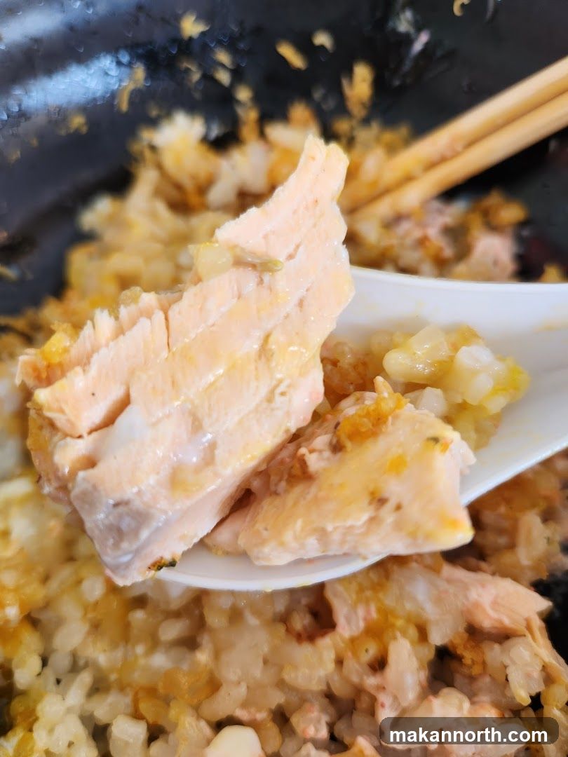 Salmon and Rice Dish