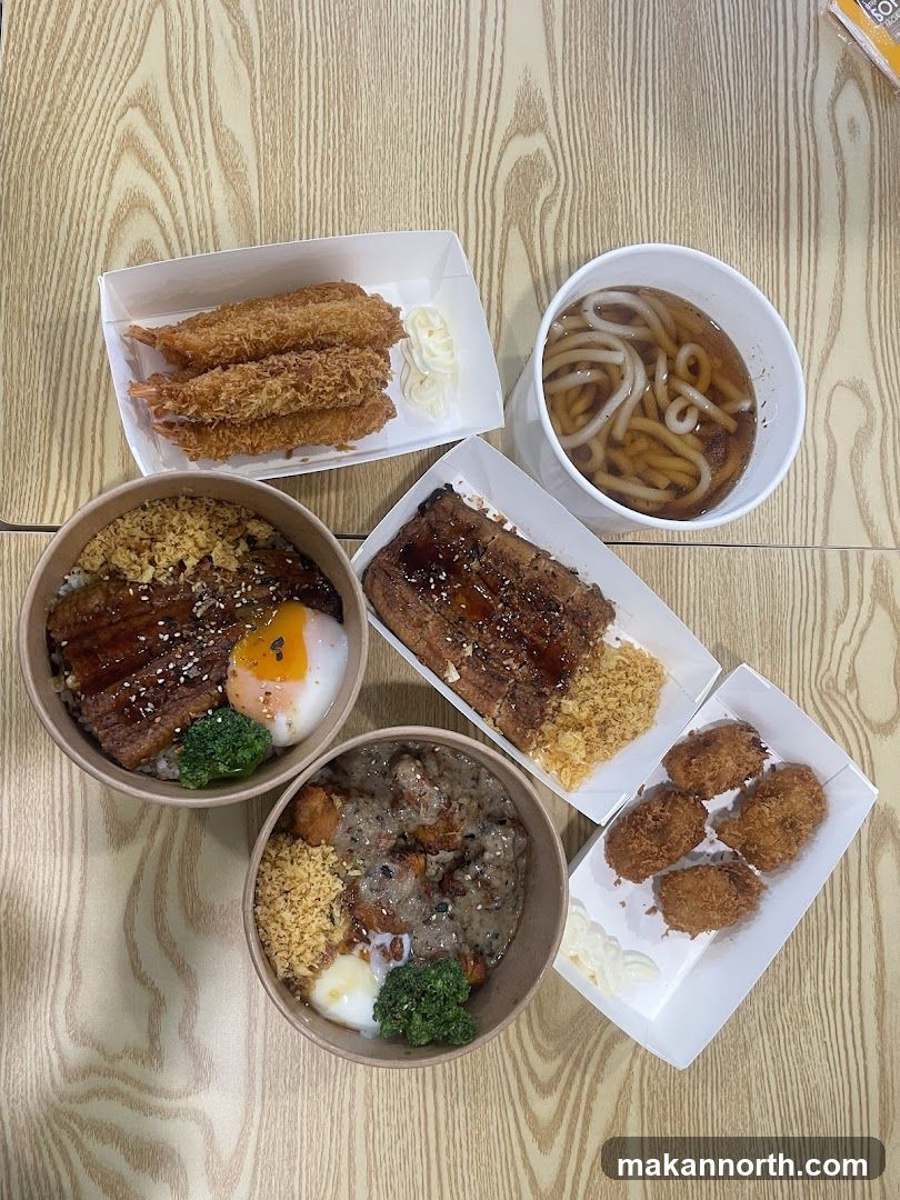 Japanese Food Spread