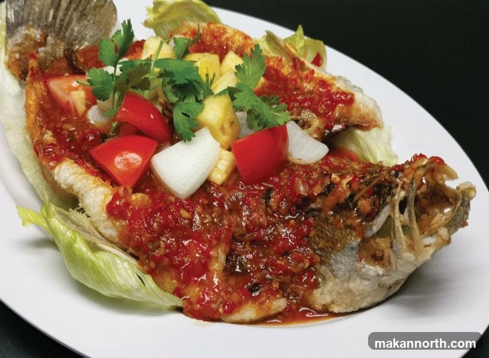 Fried Fish with Sweet and Sour Sauce