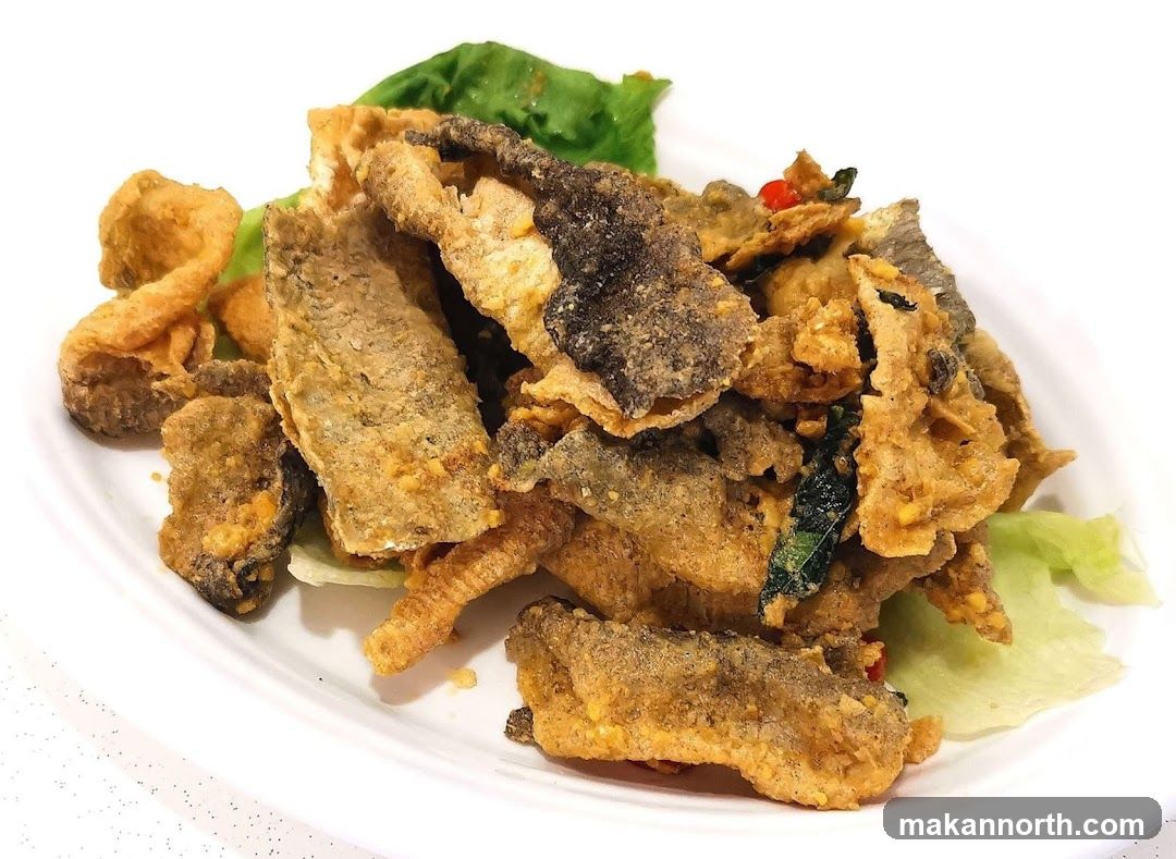 Crispy Fried Fish Skin