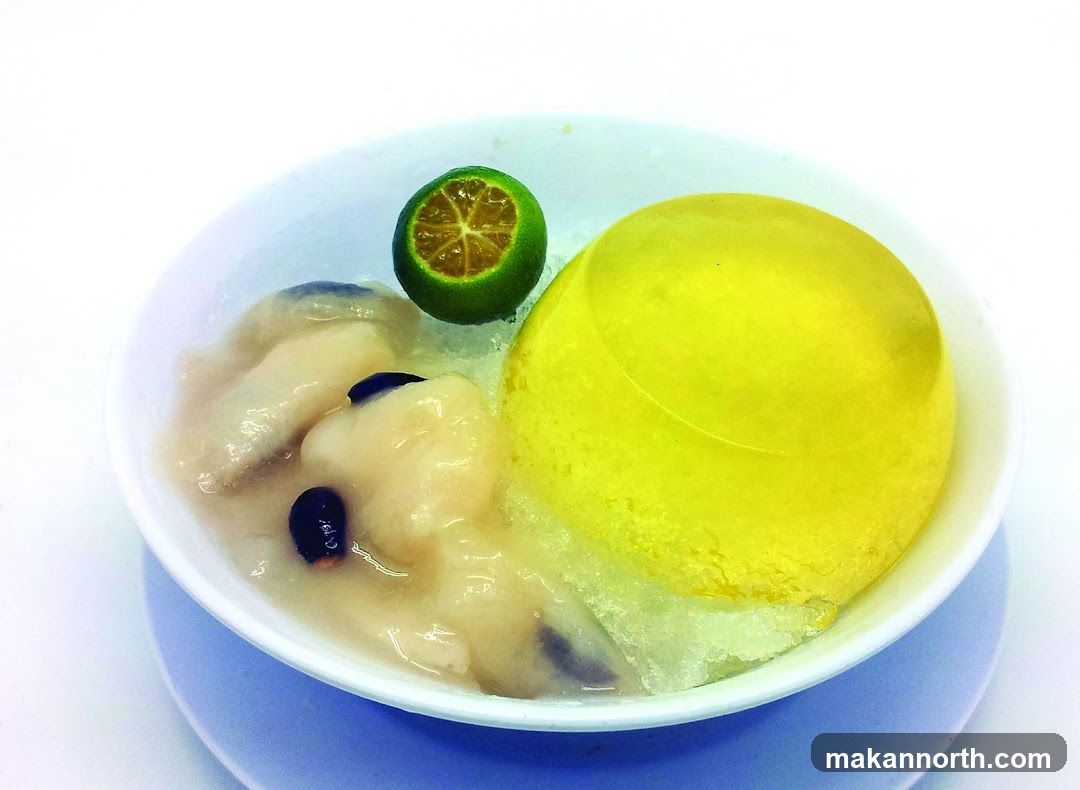 Dessert with Lime and Jelly