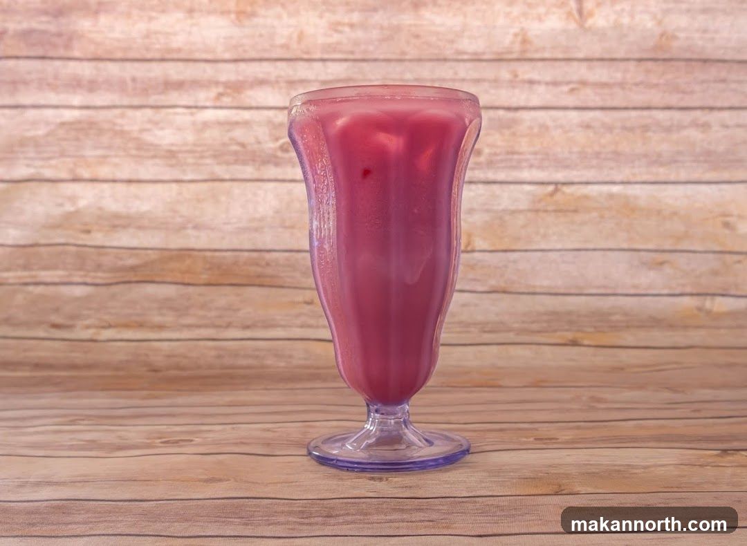 Pink Drink in a Glass