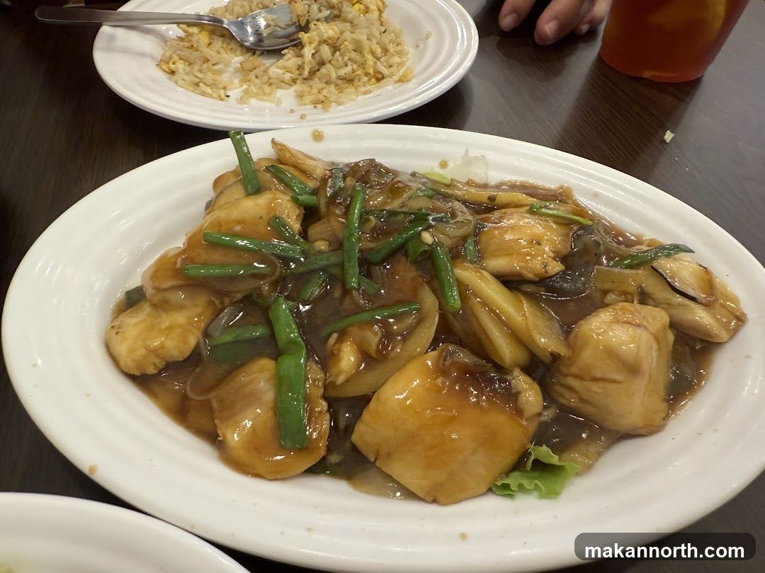 Chicken and Vegetable Stir-fry with Fried Rice
