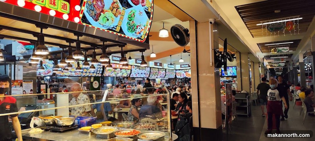 Busy Food Court
