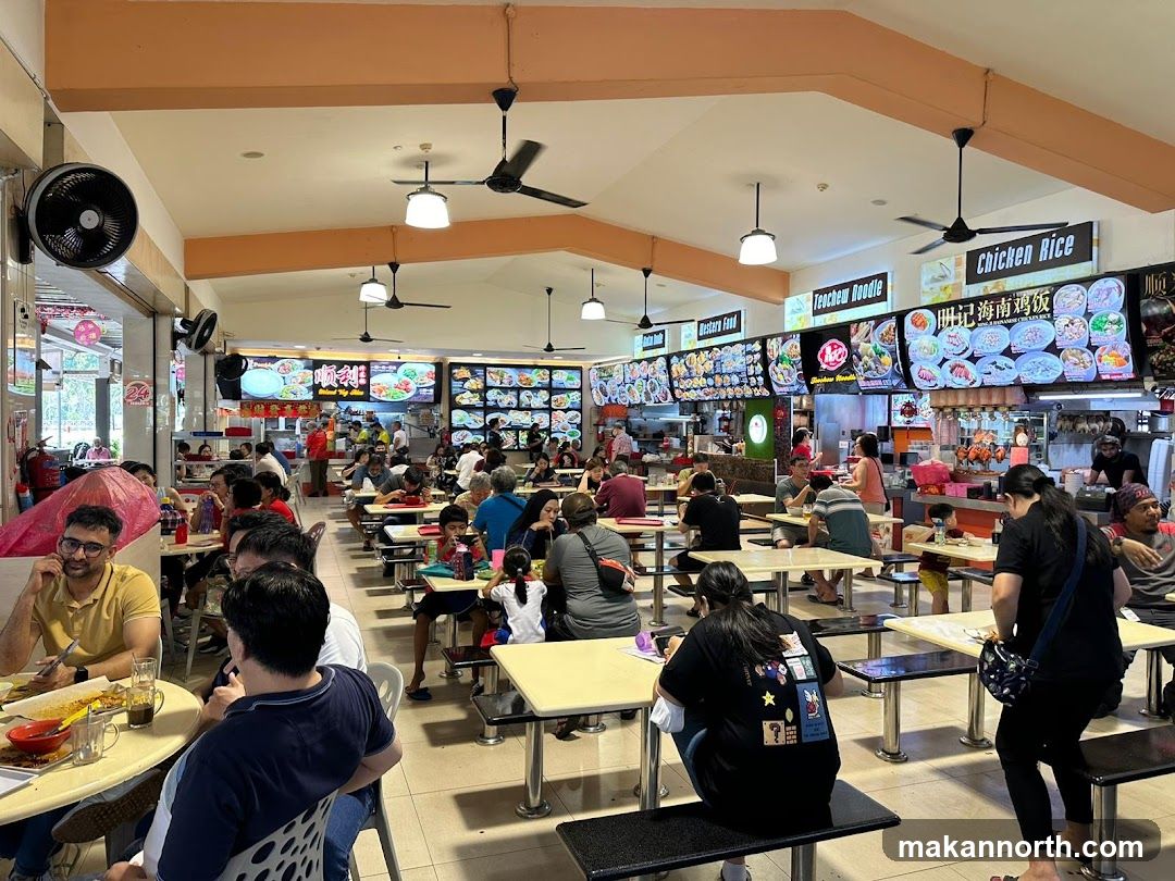 Busy Food Court