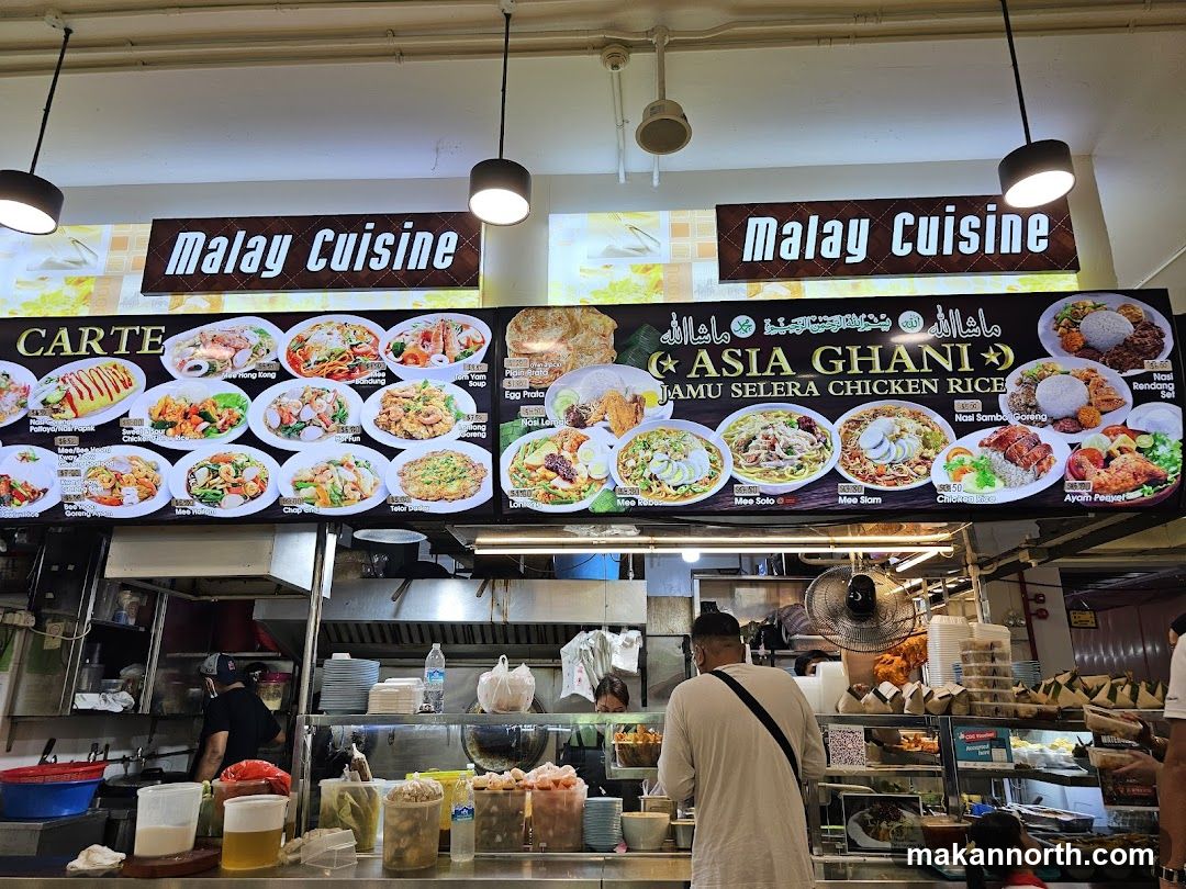 Malay Cuisine Menu