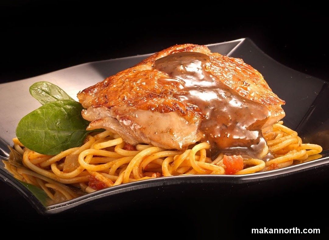 Chicken with Spaghetti