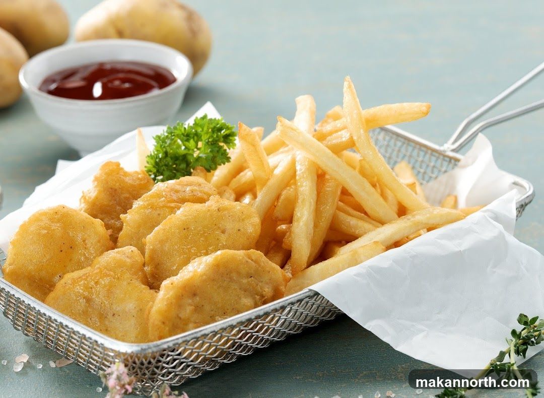 Chicken Nuggets and Fries