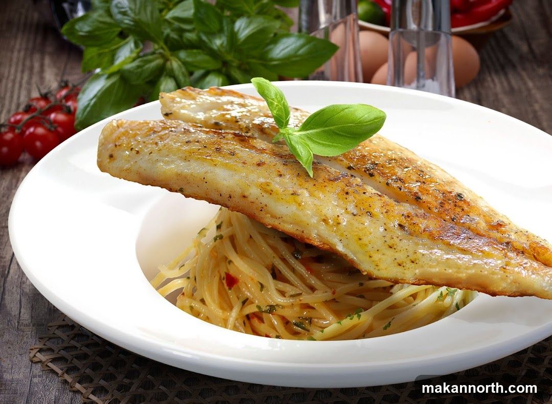 Fish Fillet with Pasta