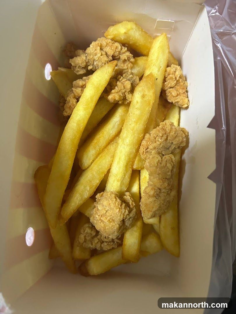 French Fries and Chicken Bites