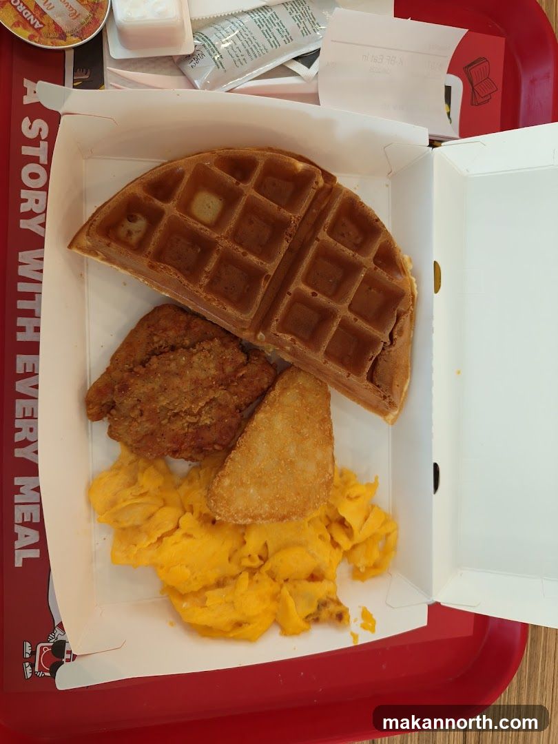 Chicken and Waffles Meal